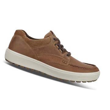 Men's Ecco Soft 7 Tred Sneakers Brown | SG 637MQZ